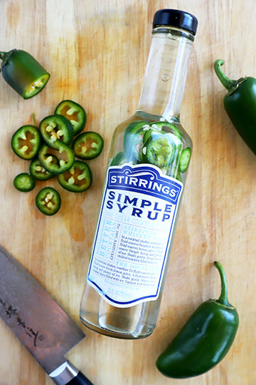Jalapeno Infused Simple Syrup