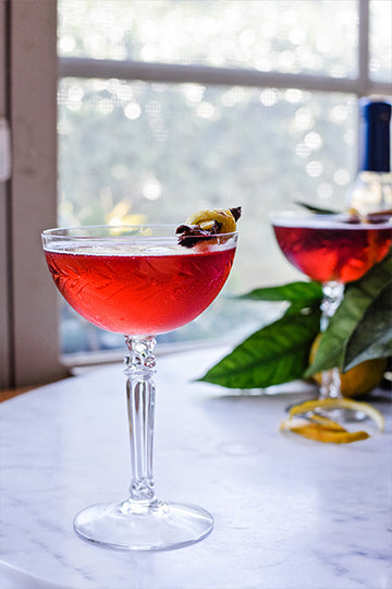 Pomegranate Tequila Sidecar