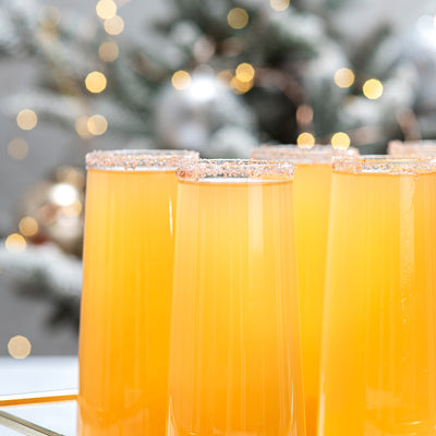 Holiday Peach Bellinis