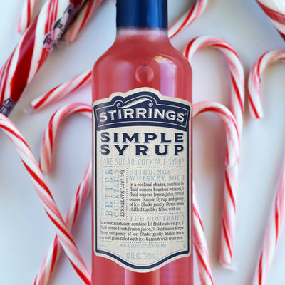 Peppermint Infused Simple Syrup