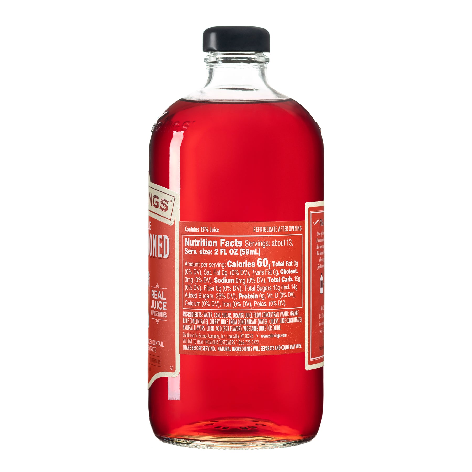 Stirrings Old Fashioned Mix, 750 ml - Kroger